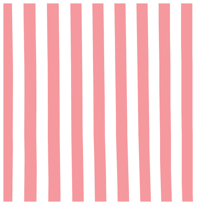 Pink White Stripes Shower Curtains Extra Long, L 70 po x H 93 po
