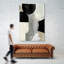 «Jet Black Ii», reproduction d'art sur toile géante-66708211