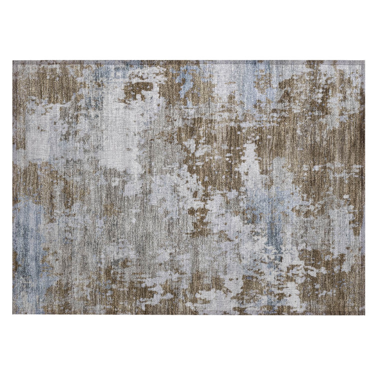 Machine Washable Indoor/Outdoor Jacinto ACN2142 Abstract Rug