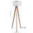 Friedler 62'' Walnut Tripod Floor Lamp