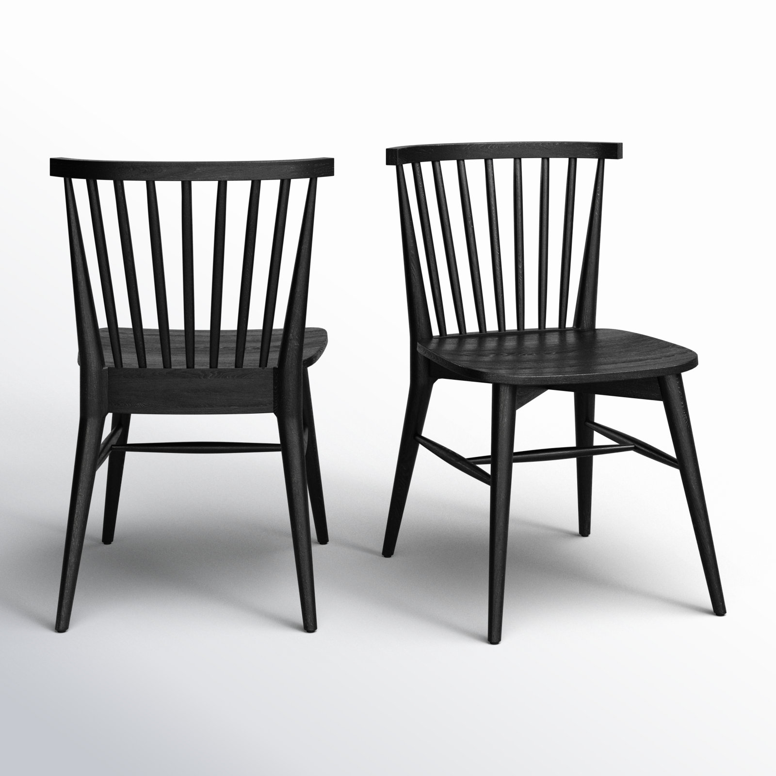 Arka Dining Chair, Black