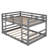 Full Over Full Bunk Bed With Ladder-1827310133