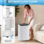 Puissance de refroidissement de 14 000 BTU - Déshumidificateur et ventilateur - Climatiseur portatif 3 en 1 à haute efficacité - Télécommande et minuterie 24H - Nécessaire d'installation - Refroidit jusqu'à 350 pieds carrés - Norme américaine