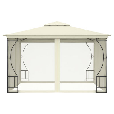 Mtsahovi 118" x 118" Steel Patio Gazebo