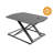 Adjustable Metal Base Standing Desk Converter
