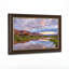 Art mural antique sur toile encadré doré pour le salon, la chambre à coucher, le bureau ou le vestibule - Décoration murale décorative avec ciel du désert-129055058-129055059