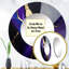 Abstract Geode Purple II - Marble Abstract Round Mirror Wall Decor_MTMIR58546-1900101841