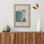 Drôle de chouette Illustration, typographie rétro, galerie d'art sur toile encadrée