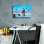 «Sunset Lambada» par Ronald West, art mural sur toile-1839728900