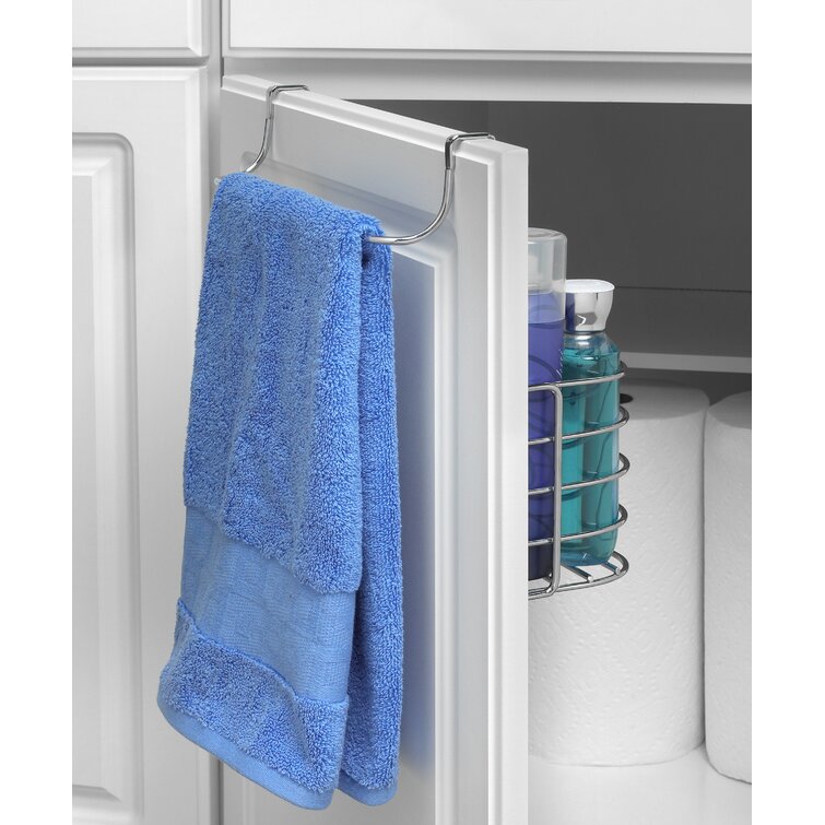 Spectrum Diversified Designs Duo Over the Cabinet Towel Bar and Bottle  Organizer 