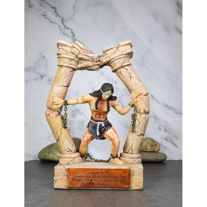 Figurine Judeo Christian Book Of Judges Samson