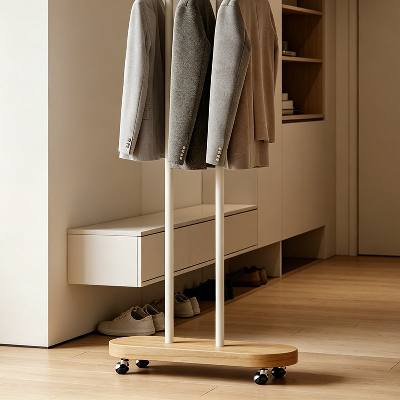 Modern Luxury Coat Rack, Cream