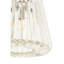 Amaud 3 - Light Silver Bell Pendant