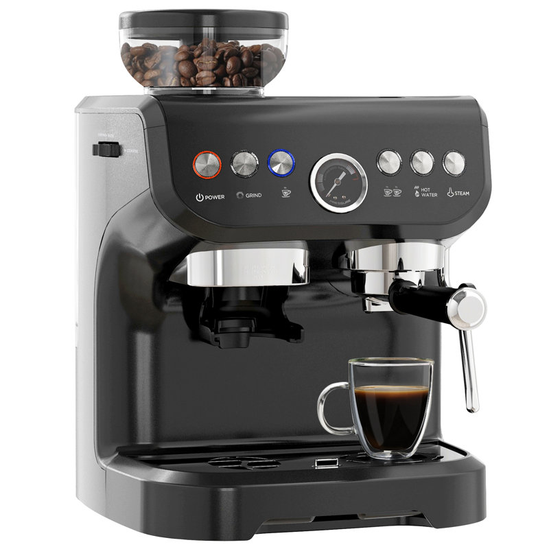  Espresso & Coffee Machine, Black