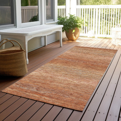 Tapis cuivre intérieur / extérieur lavable à la machine Christain ACN1266