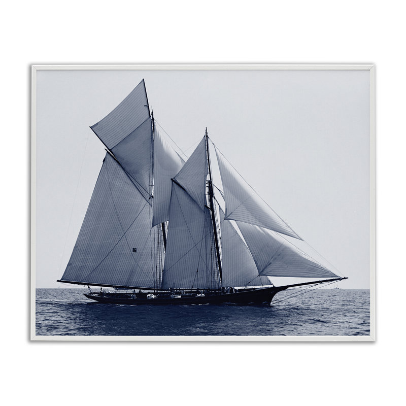 Vaisseau de mer serein, estampe numérique, conception de Stellar Design Studio, H 11 po x l 14 po