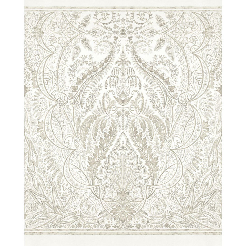 Panneau mural 4 panneaux L 12 pi x l 108 po Jaipur, Beige
