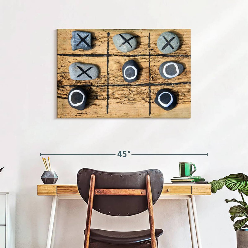 Senne Tic Tac Toe Game, 24" H x 36" W