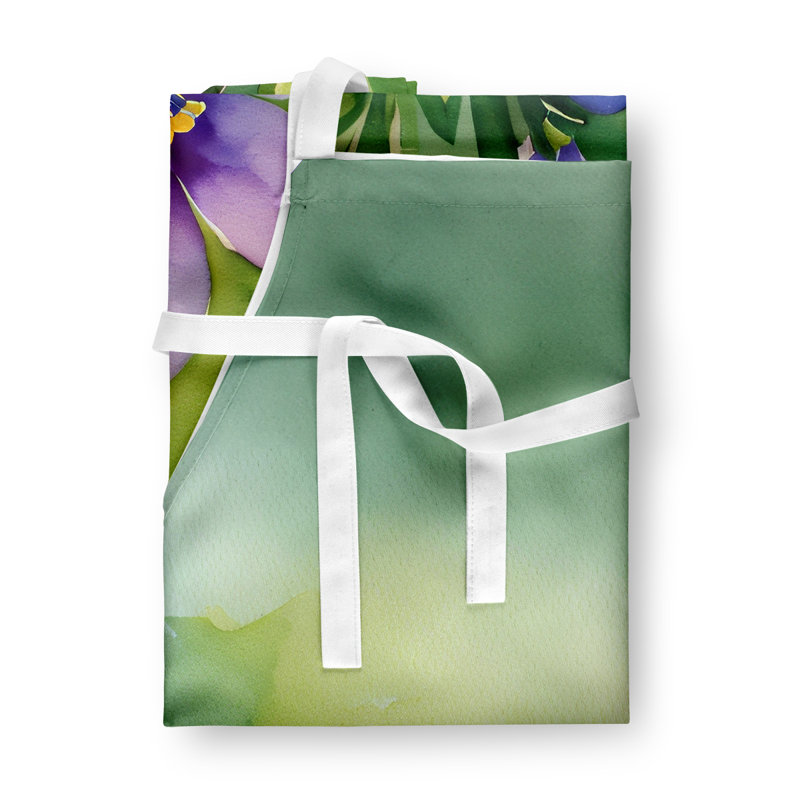 Iris du Tennessee en tablier aquarelle, Mauve Colorado Rocky Mountain Columbine