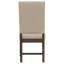 Chaise de salle à manger rembourrée Milton beige-1459027792