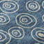 Tapis bleu Prisco lavable à la machine de qualité supérieure-1885957692