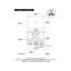 Ensemble de meuble-lavabo simple 48 po avec plateau en quartz Aberdeen-94274293