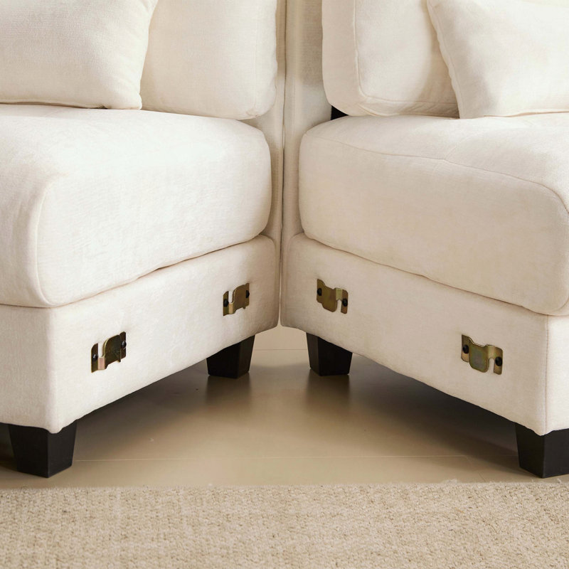 Repose-pieds avec dossier réglable à 4 positions, Beige