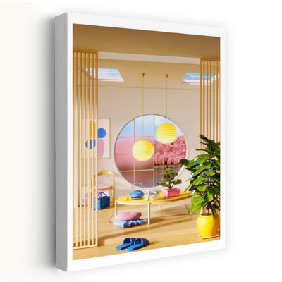 Reproduction d'art mural japonais