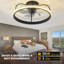20" Keymon 5 - Blades LED Standard Ceiling Fan with Remote Control and Light Kit Included