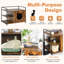 Cushing Wood Enclosed Litter Box Enclosure-2062255306