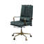 Chaise de bureau pivotante en cuir avec hauteur ajustable Porter-128760506