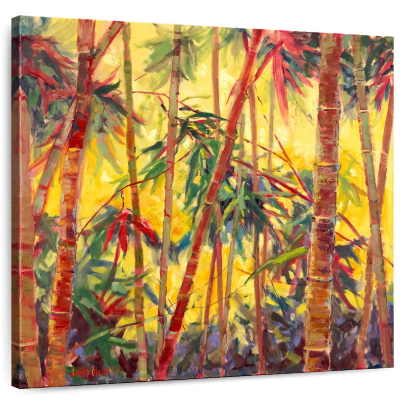 Harnek Lush Bamboo Grove II, 10" H x 10" W