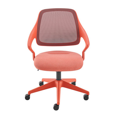 Chaise de bureau bleue Kurva