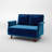 Shivani 47.645'' Velvet Sofa Bed-1369256256