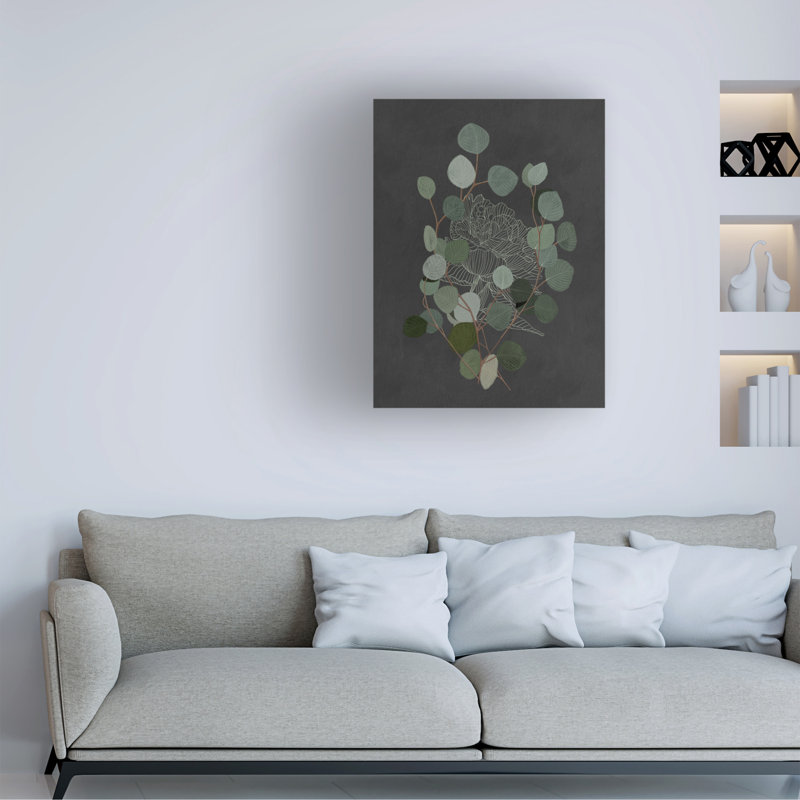 Bolognaise «Eucalyptus III» sur, H 24 po x l 18 po