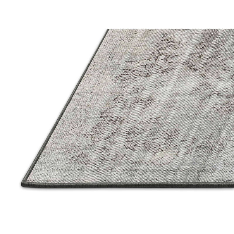 Tapis gris zone contemporaine, Rectangle 5 pi x 8 pi