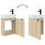 Single Bathroom Vanity with Ceramic Basin-1971279172