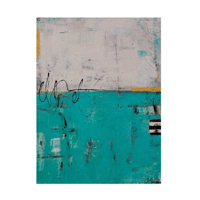 Art mural sur toile tendue - Erin Ashley «Urban Harmony» pour décoration de salon, de chambre à coucher ou de bureau - 14 x 19