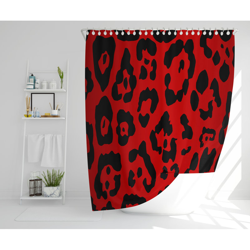 Sighwarth Polyester Shower Curtain, 168cm H x 168cm W