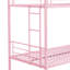 Lit superposé simple au-dessus de métal Pink-1698464107