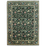 Savonnerie One-of-a-Kind 9'11" x 13'11" Area Rug in Forest/Green