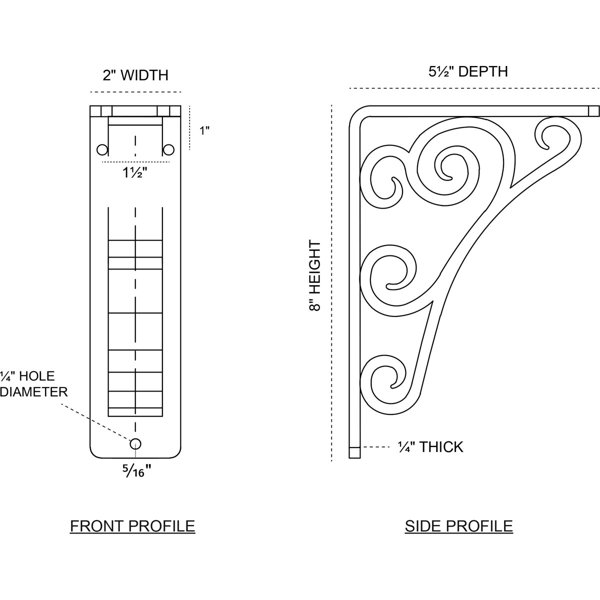 Dimensions du produit