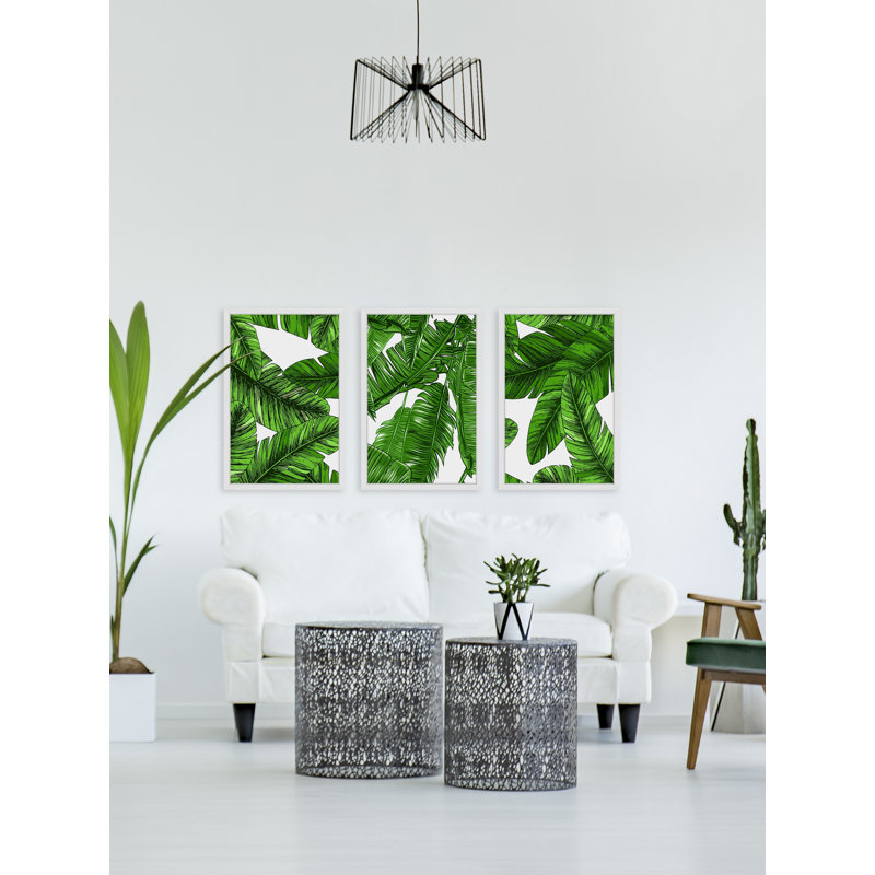 « eastpoint triptyque », reproduction d’art encadrée, H 45 po x l 30 po x L 1,5 po