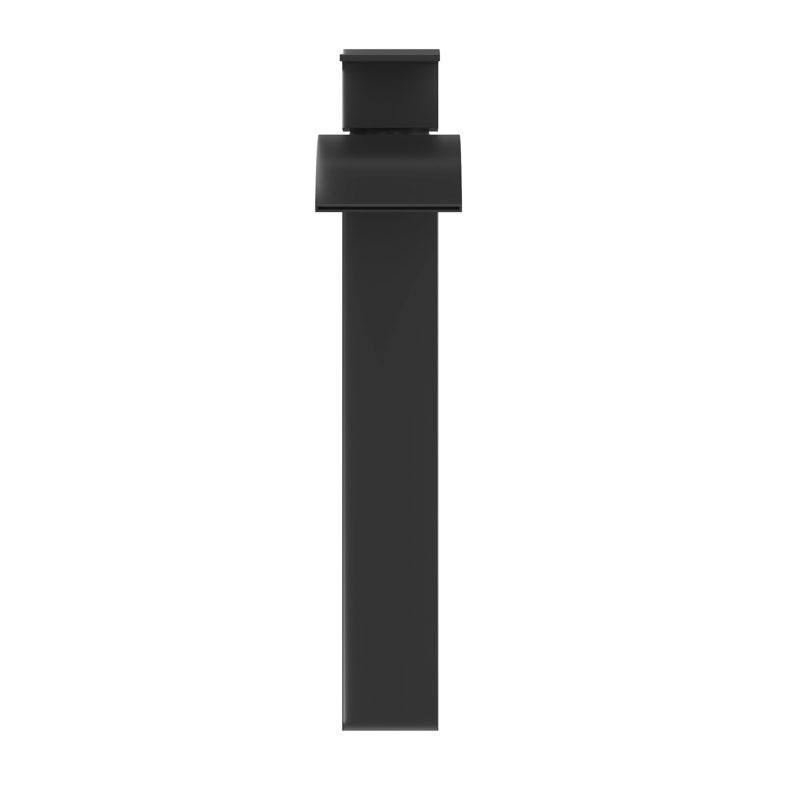 6" Single Handle Bathroom Sink Faucet In Matt Black - Stainless Steel 304 Made Modern Sleek Design For Contemporary Bathrooms Precise Water Control Suitable Residential Finish Construction