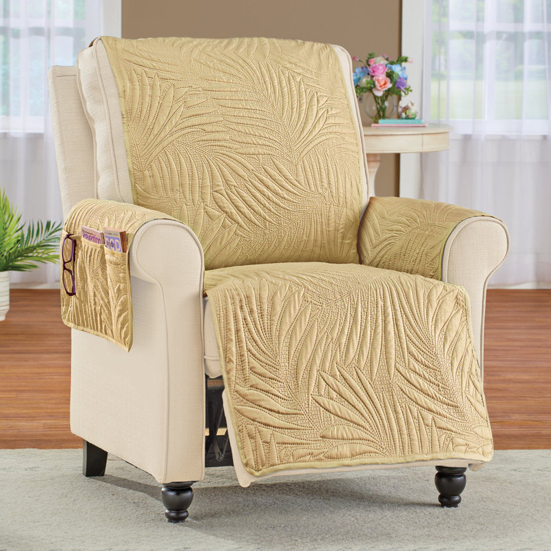 Housse pour coussin Palm Box, Naturel