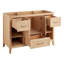 Ensemble de meuble-lavabo simple 48 po avec lavabo encastré ovale Burfield-1216499753-1216499752-1218568414