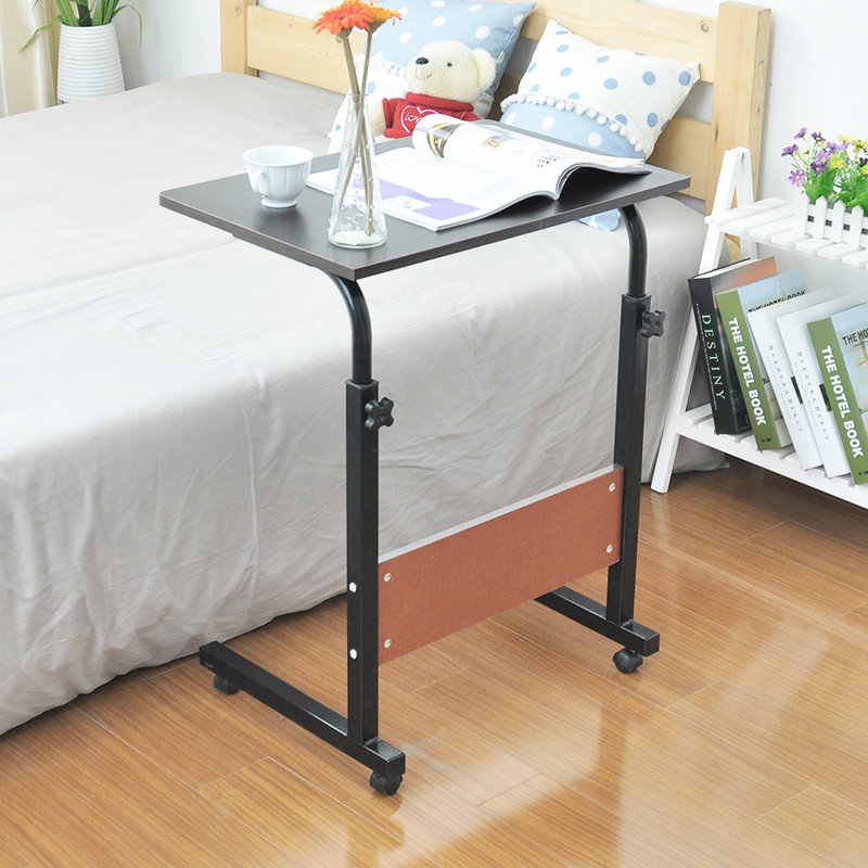 White Adjustable Height Wood Standing Desk for Laptop