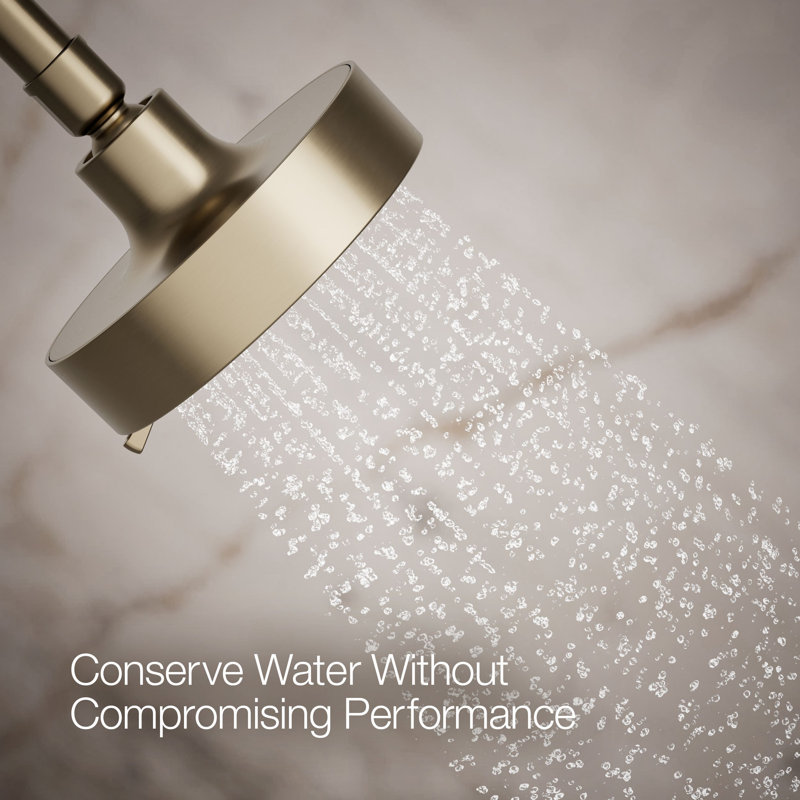 Purist 1.75 GPM Full/Standard Fixed Shower Head, Vibrant Brushed Bronze