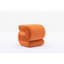 Tabouret de maquillage en velours, repose-pieds, tabouret, orange-1492856304