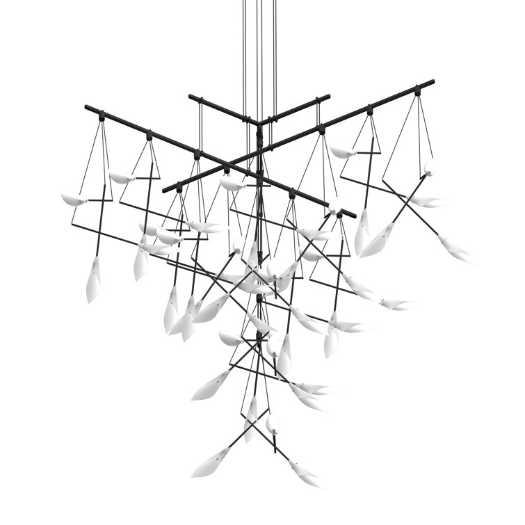 Suspenders® 15 - Light LED Chandelier